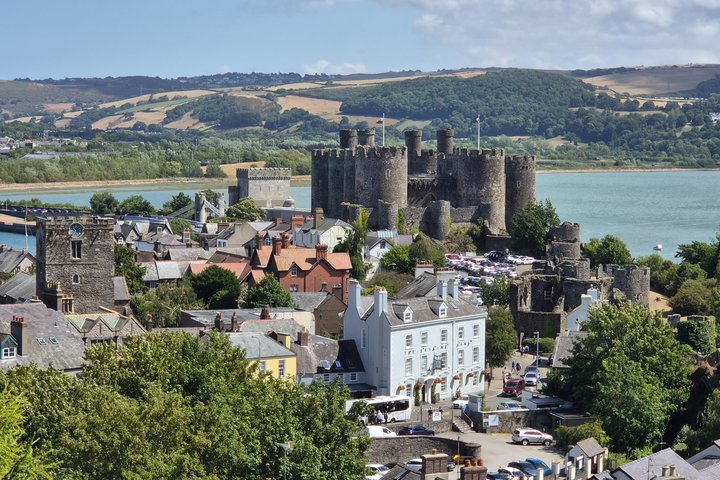 Conwy Town & Castle exterieur open groepstour met officiële gids