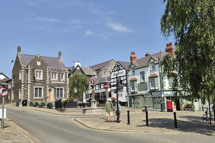 Conwy Town & Castle exterieur open groepstour met officiële gids