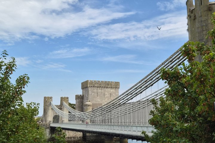 Conwy Town & Castle exterieur open groepstour met officiële gids