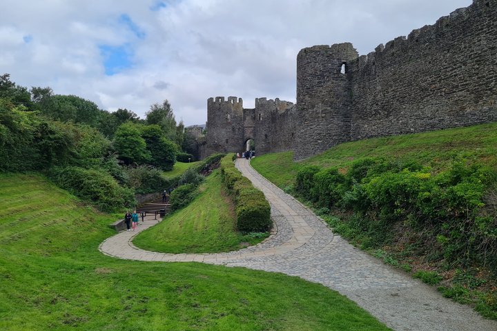 Conwy Town & Castle exterieur open groepstour met officiële gids