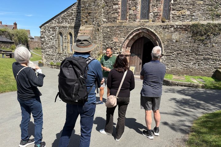 Conwy Town & Castle exterieur open groepstour met officiële gids