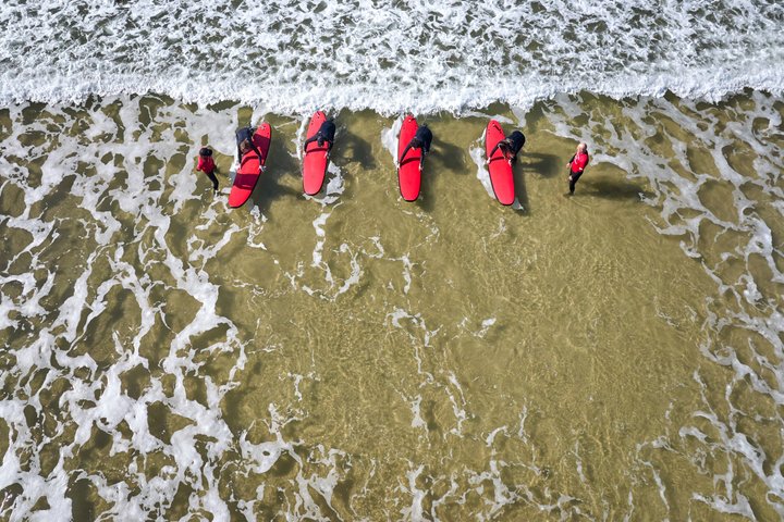 Lezione di surf di gruppo di 2 ore a Torquay sulla Great Ocean Road