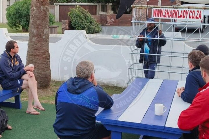 Haaienkooi Duiken met gratis lucht in kooi vanuit Gansbaai