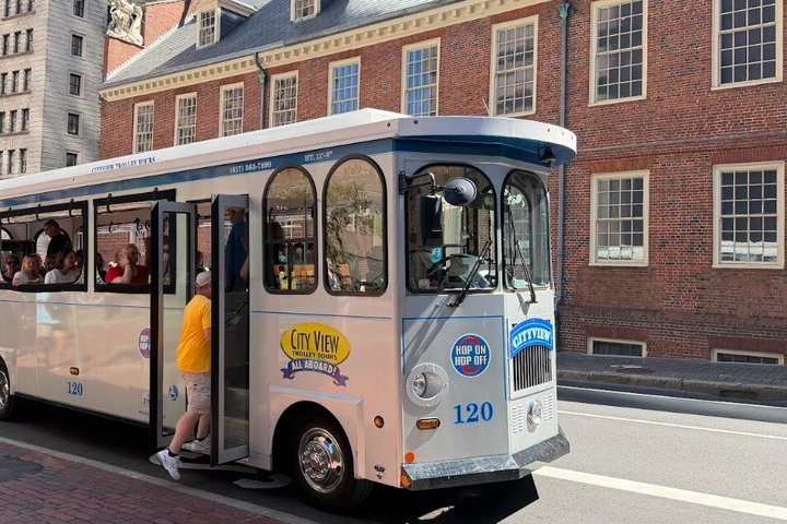 80 - Minuten NON-STOP Trolley van het historische Boston en Freedom Trail