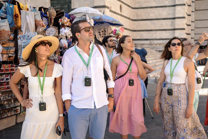 San Gimignano, Siena, Monteriggioni : Tour totalmente acompañado, almuerzo y cata de vinos
