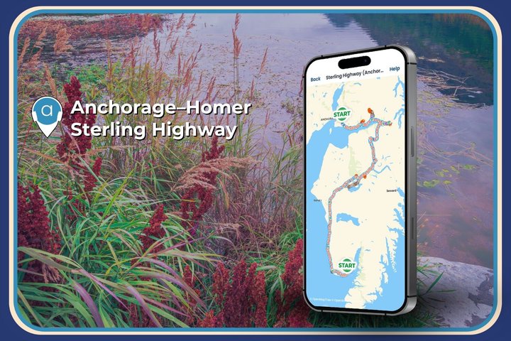 Tour audio a guida autonoma dell'autostrada Anchorage-Homer Sterling