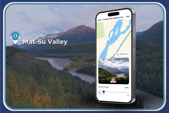 Parks Hwy: Anchorage till Denali Självstyrd GPS-ljudguidad körningstur