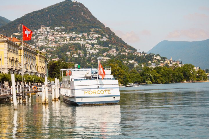 Visite de Côme, Bellagio et Lugano au départ de Milan avec croisière sur le lac de Côme