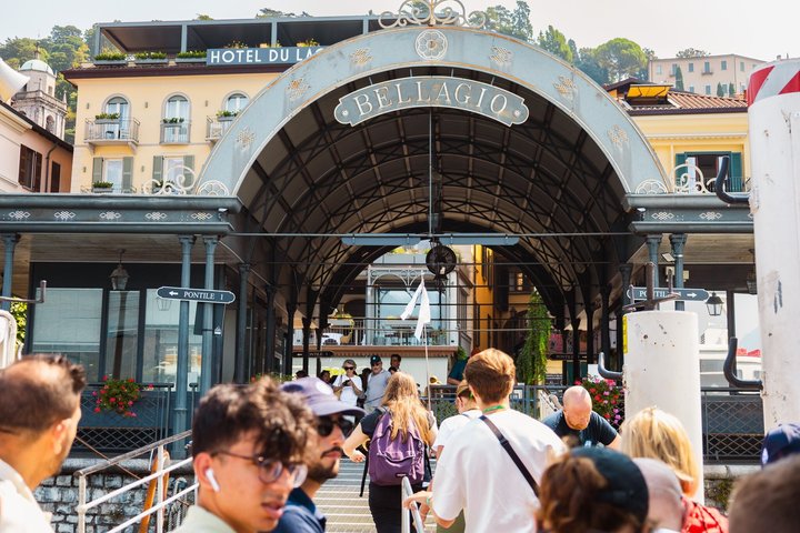 Visite de Côme, Bellagio et Lugano au départ de Milan avec croisière sur le lac de Côme