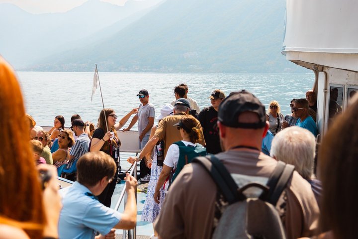 Visite de Côme, Bellagio et Lugano au départ de Milan avec croisière sur le lac de Côme