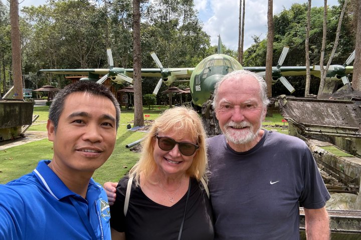 Excursión a la costa de Phu My: Tour privado por los túneles de Cu Chi