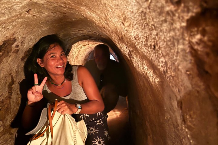 Excursión a la costa de Phu My: Tour privado por los túneles de Cu Chi