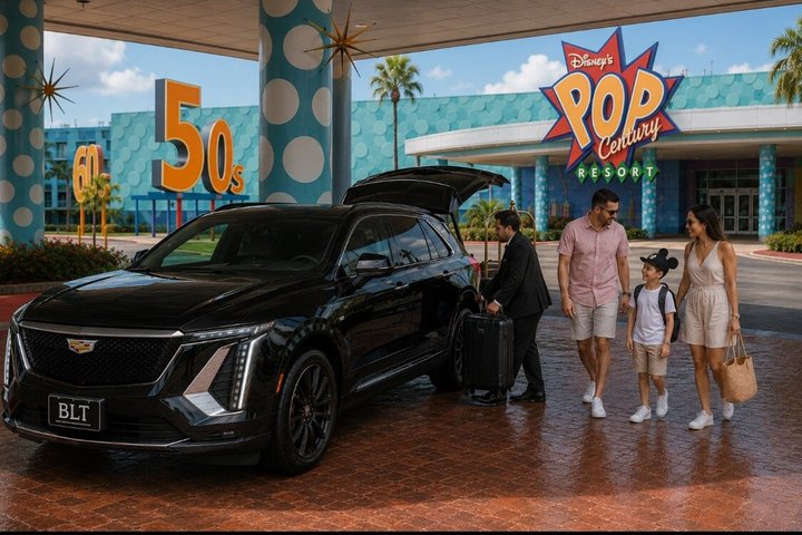 Orlando flyplass til/fra Port Canaveral Sedan opp til 4 personer One Way