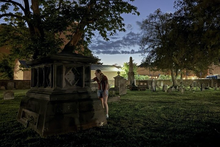 Visite fantôme d'Halloween à Fredericksburg avec accès maçonnique exclusif