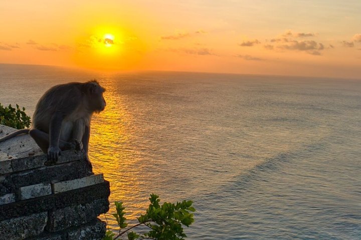 Kecak Fire Dance billet og Uluwatu solnedgang tur inkluderet