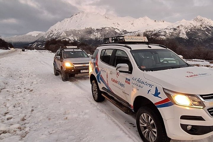 Lacs 4WD Off Road avec déjeuner au lac Fagnano depuis Ushuaia