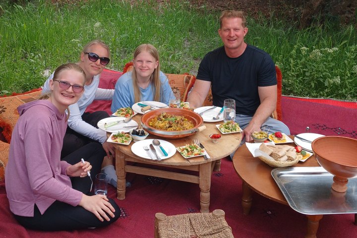 Private Skoura Oasis Wanderung und hausgemachte Mahlzeit mit Einheimischen