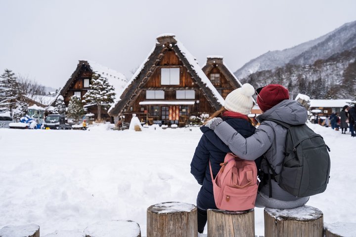 Shirakawago & Kanazawa från Kanazawa