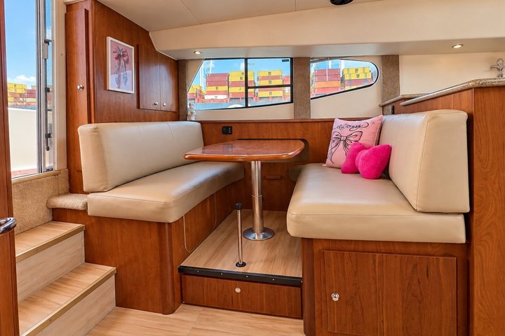 Yacht Rental Princess | 2 Free Jet Skis ,Miami River and Sea Pool