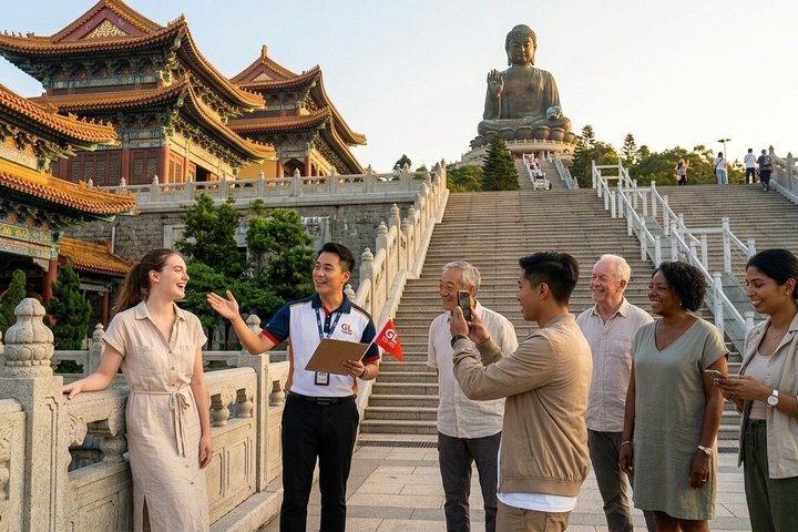 Best Seller : Teleférico VIP Lantau Tai O Tour Priority, Gran Buda