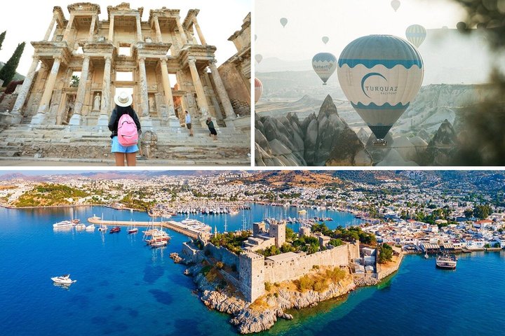 La Magia de Turquía: Tour por Bodrum, Éfeso, Pamukkale, Capadocia