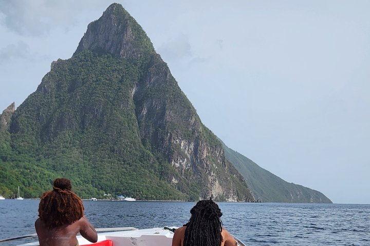 Land og sjø tur St Lucia