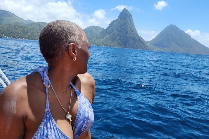 Land og sjø tur St Lucia