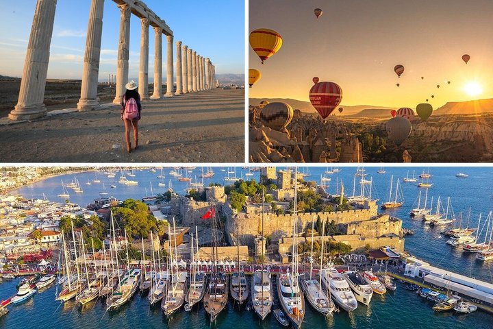 Tyrkia-tur: Efesos, Bodrum, Pamukkale, Kappadokia og kamelritt