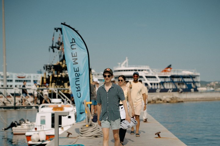 Croisière d'un jour depuis Corfou, baignade et BBQ